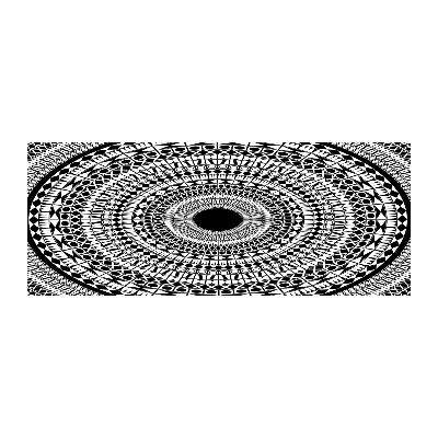 Foto auf Acryl Kreisornamente