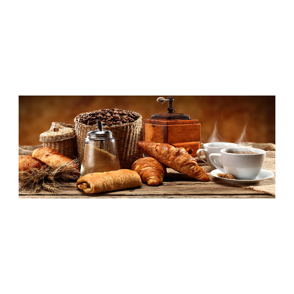 Acrylglas-Druck Frühstück