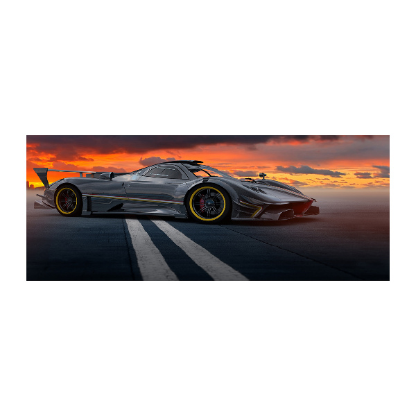 Bild auf Acrylglas Rennfahrer