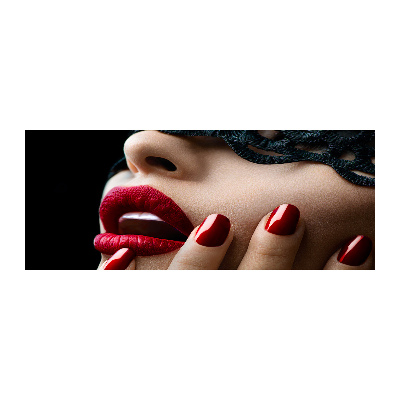 Foto auf Acryl Spitzenmaske