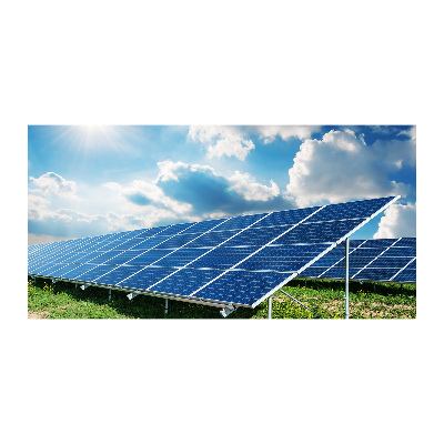 Acrylglas-Druck Solarbatterien