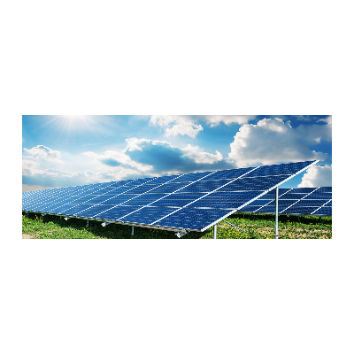 Acrylglas-Druck Solarbatterien