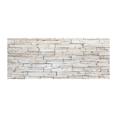 Acrylbild Fotodruck Weiße Steinmauer