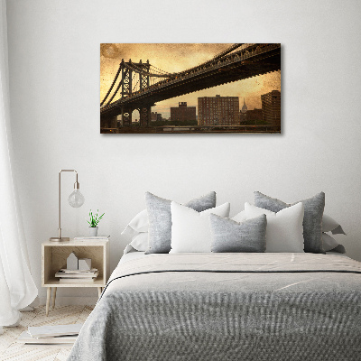 Acrylbild Fotodruck Manhattan, New York