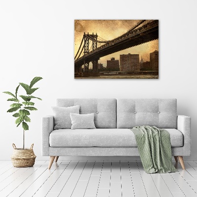 Acrylbild Fotodruck Manhattan, New York