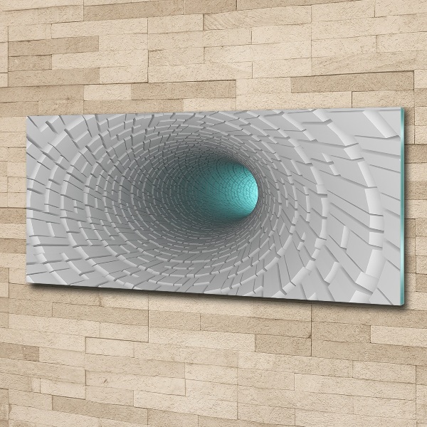 Foto auf Acryl 3D-Tunnel