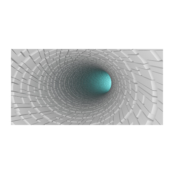 Foto auf Acryl 3D-Tunnel