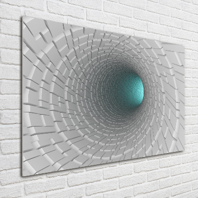 Foto auf Acryl 3D-Tunnel