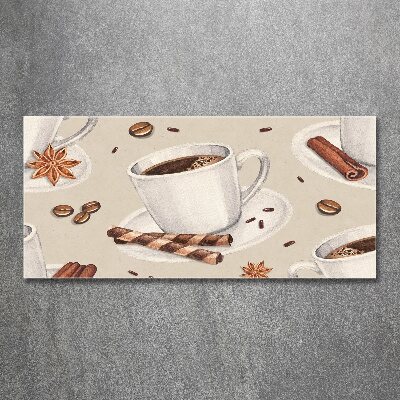 Acrylbild Fotodruck Eine Tasse Kaffee