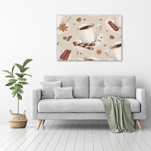 Acrylbild Fotodruck Eine Tasse Kaffee