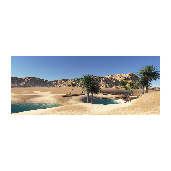 Acrylglas-Druck Oase