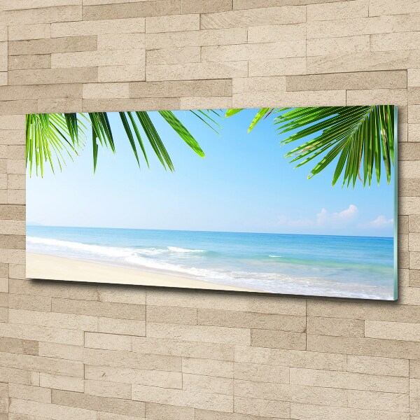 Foto auf Acryl Tropischer Strand