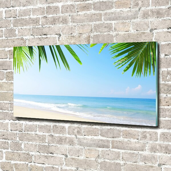 Foto auf Acryl Tropischer Strand