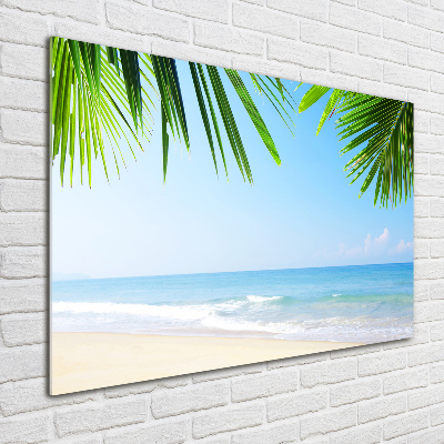 Foto auf Acryl Tropischer Strand