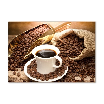 Acrylglas-Druck Eine Tasse Kaffee