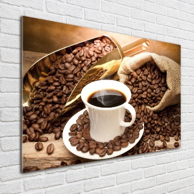 Acrylglas-Druck Eine Tasse Kaffee