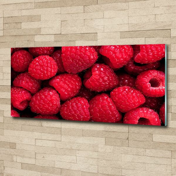 Bild auf Acrylglas Himbeeren