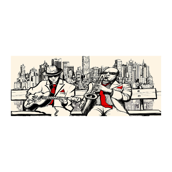 Acrylglas-Druck New York Jazz