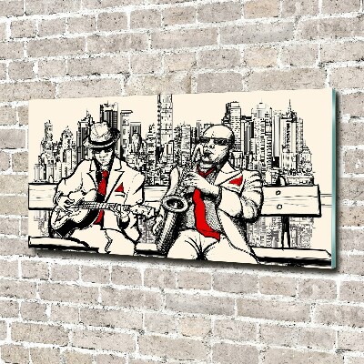 Acrylglas-Druck New York Jazz