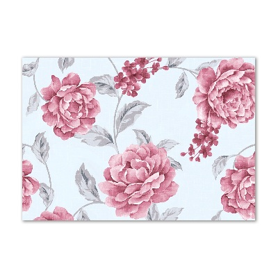 Bild auf Acrylglas Pfingstrosen