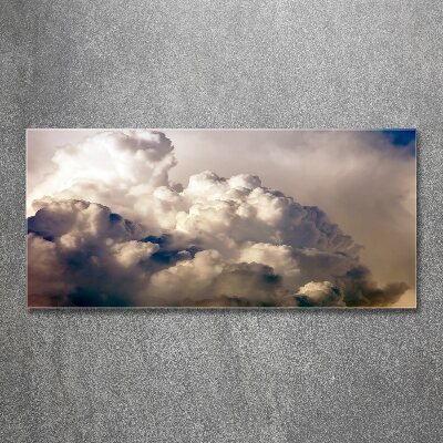 Bild auf Acrylglas Wolken am Himmel