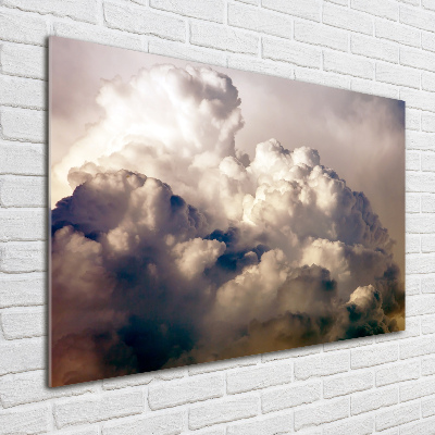 Bild auf Acrylglas Wolken am Himmel