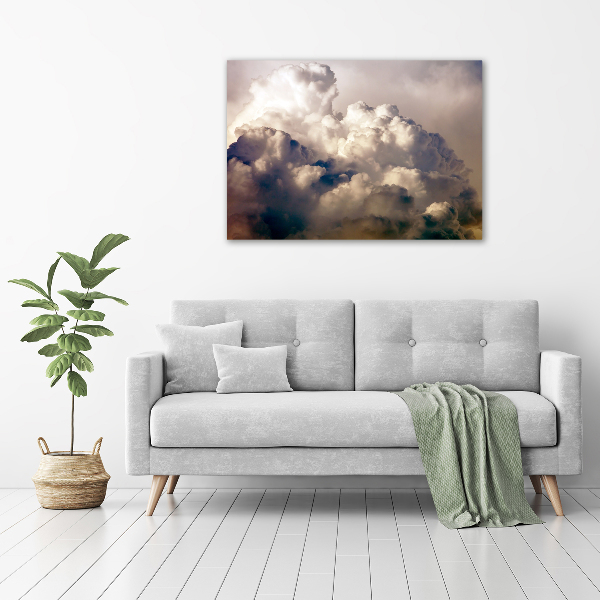 Bild auf Acrylglas Wolken am Himmel