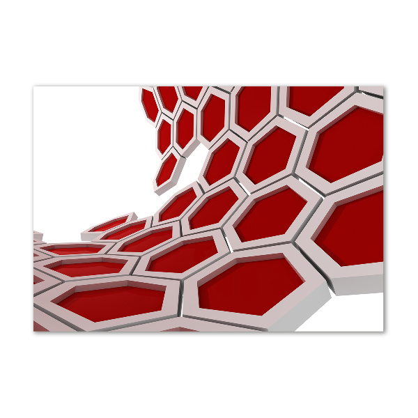 Bild auf Acrylglas 3D-Abstraktion