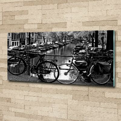 Acrylglas-Druck Amsterdam Bikes