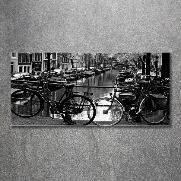 Acrylglas-Druck Amsterdam Bikes