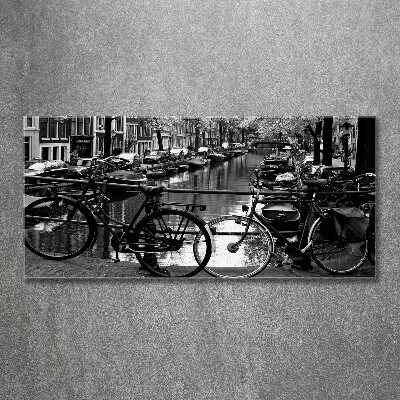 Acrylglas-Druck Amsterdam Bikes