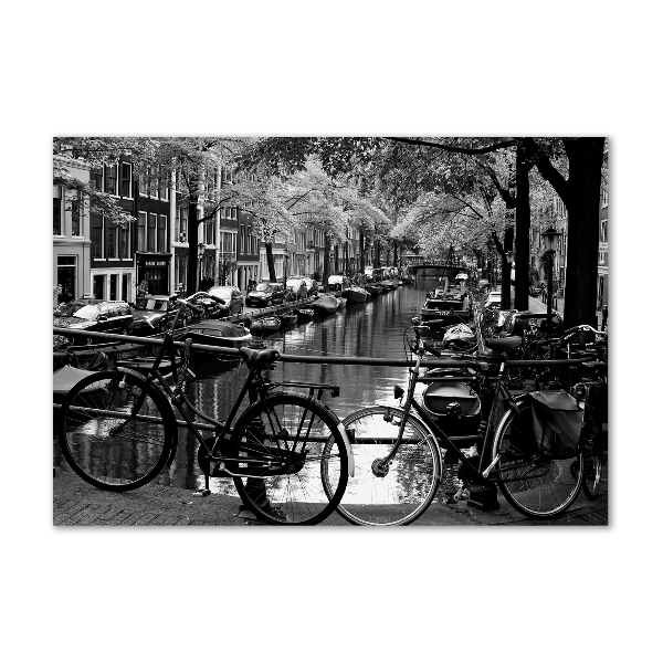 Acrylglas-Druck Amsterdam Bikes
