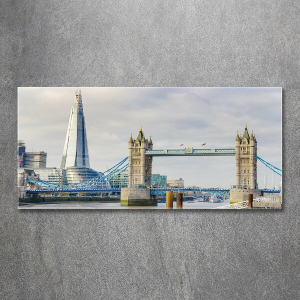 Acrylbild Fotodruck Themse London