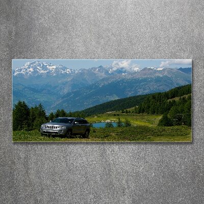 Foto auf Acryl Geländewagen