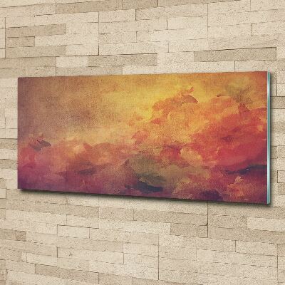 Acrylbild Fotodruck Blumen