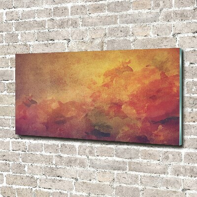 Acrylbild Fotodruck Blumen