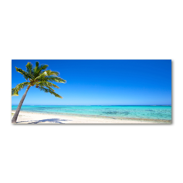 Bild auf Acrylglas Tropischer Strand