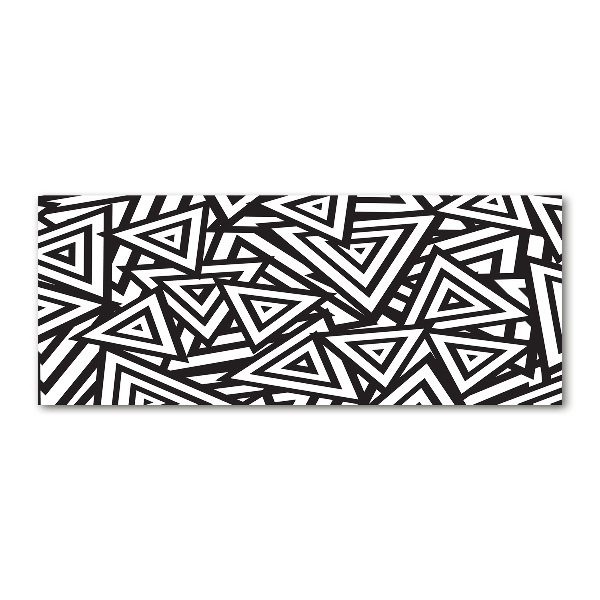 Bild auf Acrylglas Dreieckshintergrund