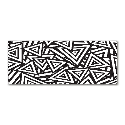 Bild auf Acrylglas Dreieckshintergrund