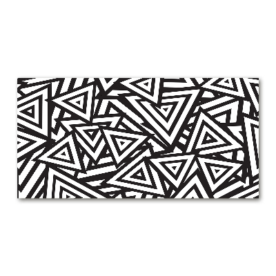 Bild auf Acrylglas Dreieckshintergrund