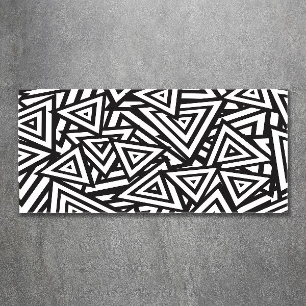 Bild auf Acrylglas Dreieckshintergrund