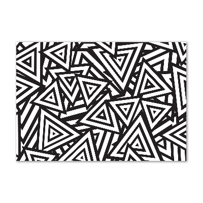 Bild auf Acrylglas Dreieckshintergrund