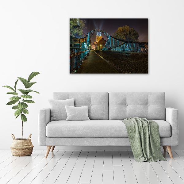 Bild auf Acrylglas Liebesbrücke