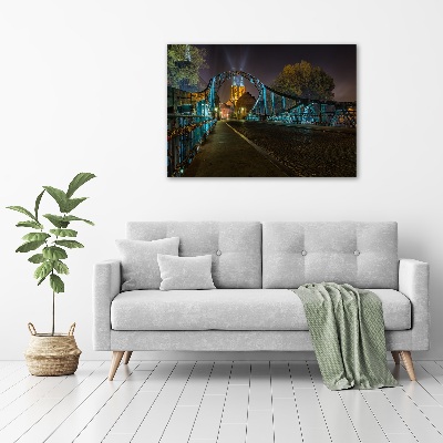 Bild auf Acrylglas Liebesbrücke