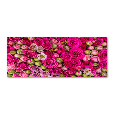 Acrylbild Fotodruck Rosen