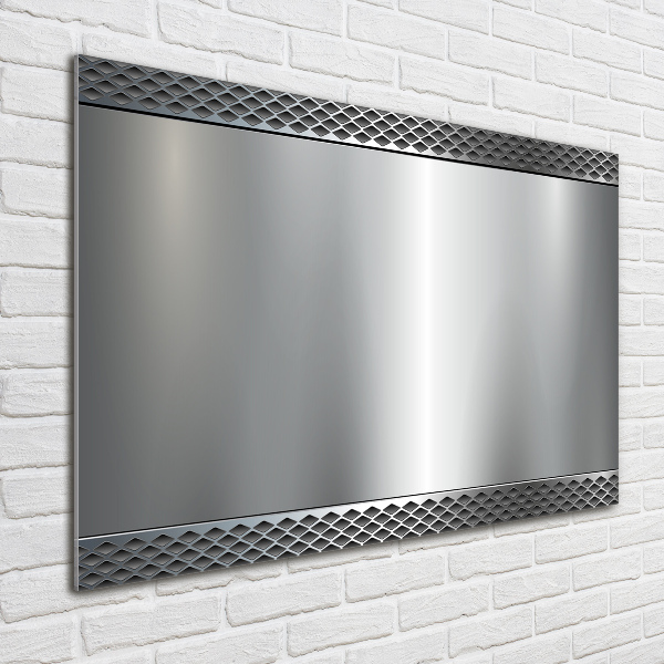 Foto auf Acryl Metallischer Hintergrund