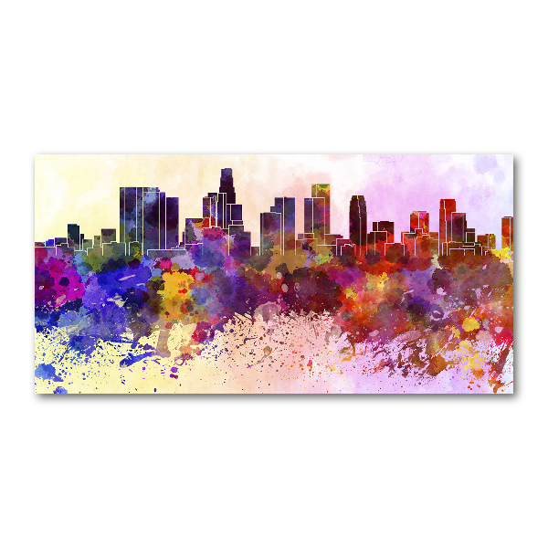 Bild auf Acrylglas Farben von Los Angeles