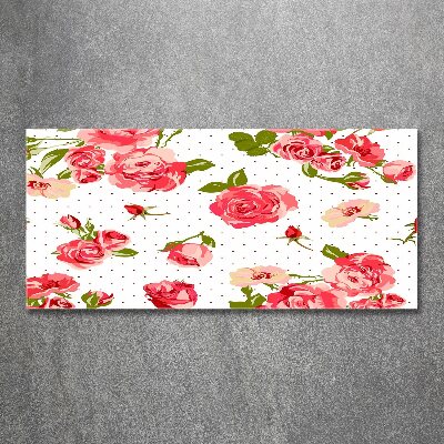 Bild auf Acrylglas Rosen