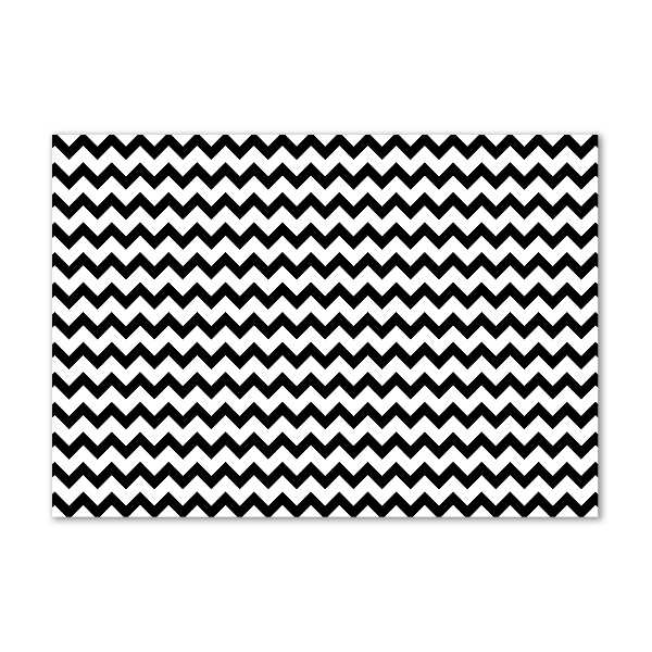 Foto auf Acryl Zickzacklinien