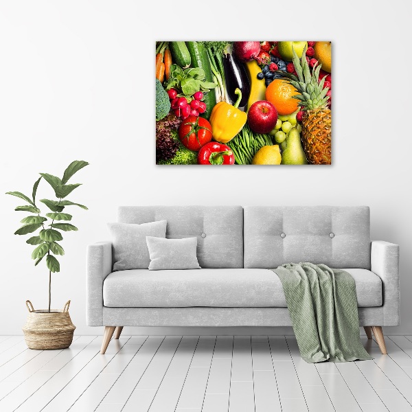 Foto auf Acryl Gemüse und Obst